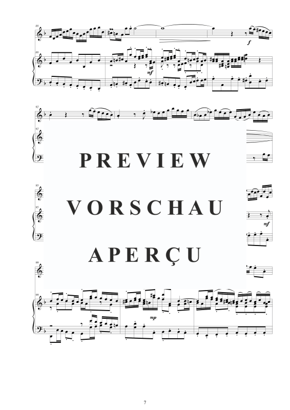 Product gallery: Page 8 of 11 Oboen Konzert in D-Moll BWV 1059, , Oboe and Piano