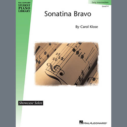 cover: Sonatina Bravo, Carol Klose, Klavier