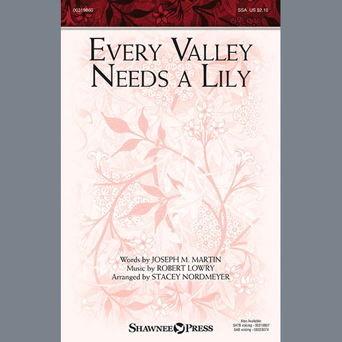 Produktbild zu: Every Valley Needs A Lily (arr. Stacey Nordmeyer)