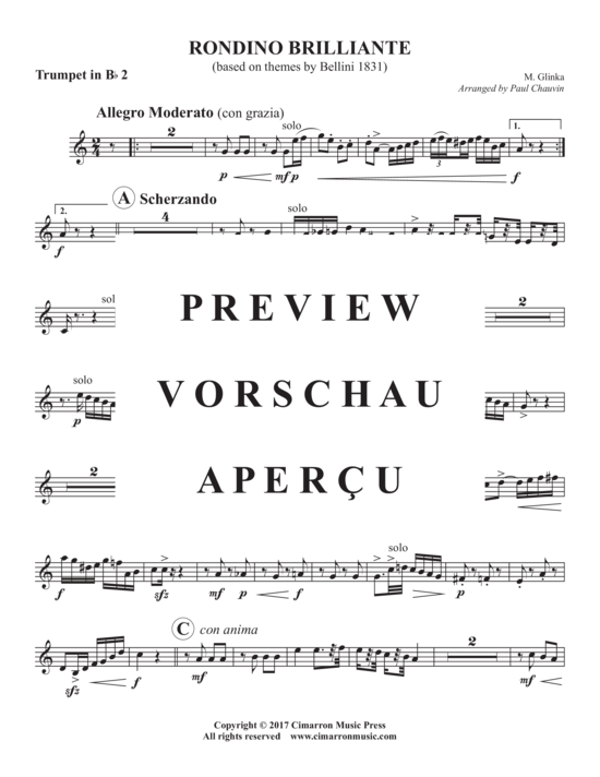 Produktgalerie: Seite 21 von 21 Rondino Brilliante , , (Blechbläserquintett)