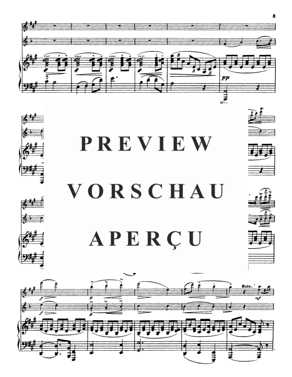 Product gallery: Page 6 of 11 Serenade Op. 15, , Flute, French Horn and Piano