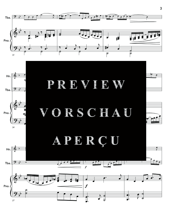 Produktgalerie: Seite 9 von 11 Haunted America Suite, , (Horn in F, Tuba und Klavier)