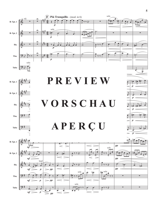 gallery: Caprice No. II , , (Blechbläserquintett)