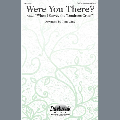 cover: Were You There When They Crucified My Lord?, , Chor