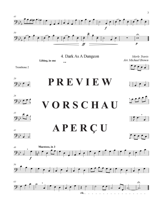 Produktgalerie: Seite 21 von 21 Mountain Music (Music from Appalachia), , (2xTrompete in B, Horn in F, Posaune)