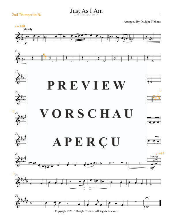 Produktgalerie: Seite 9 von 11 Just As I Am, , Blechbläser Quintett