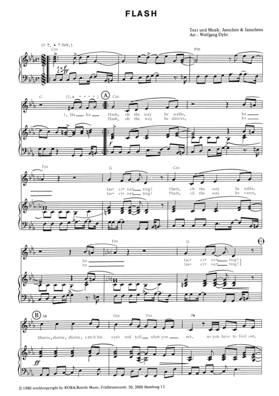Produktbild zu: Flash Janschen & Janschens