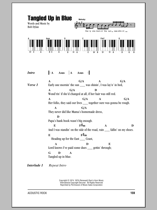 Produktbild zu: Tangled Up In Blue