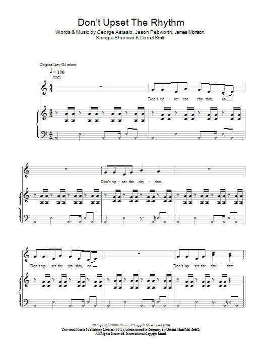 Produktbild zu: Don't Upset The Rhythm
