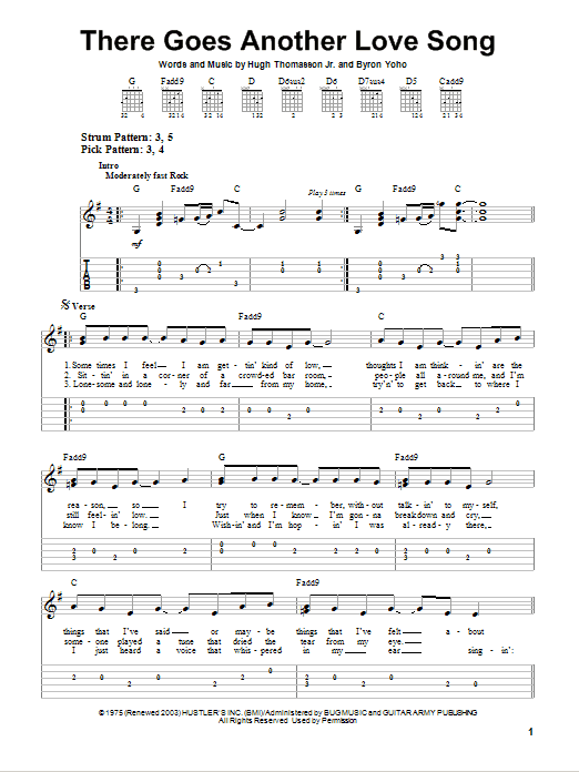 Product gallery: Page 1 of 1 There Goes Another Love Song, Outlaws