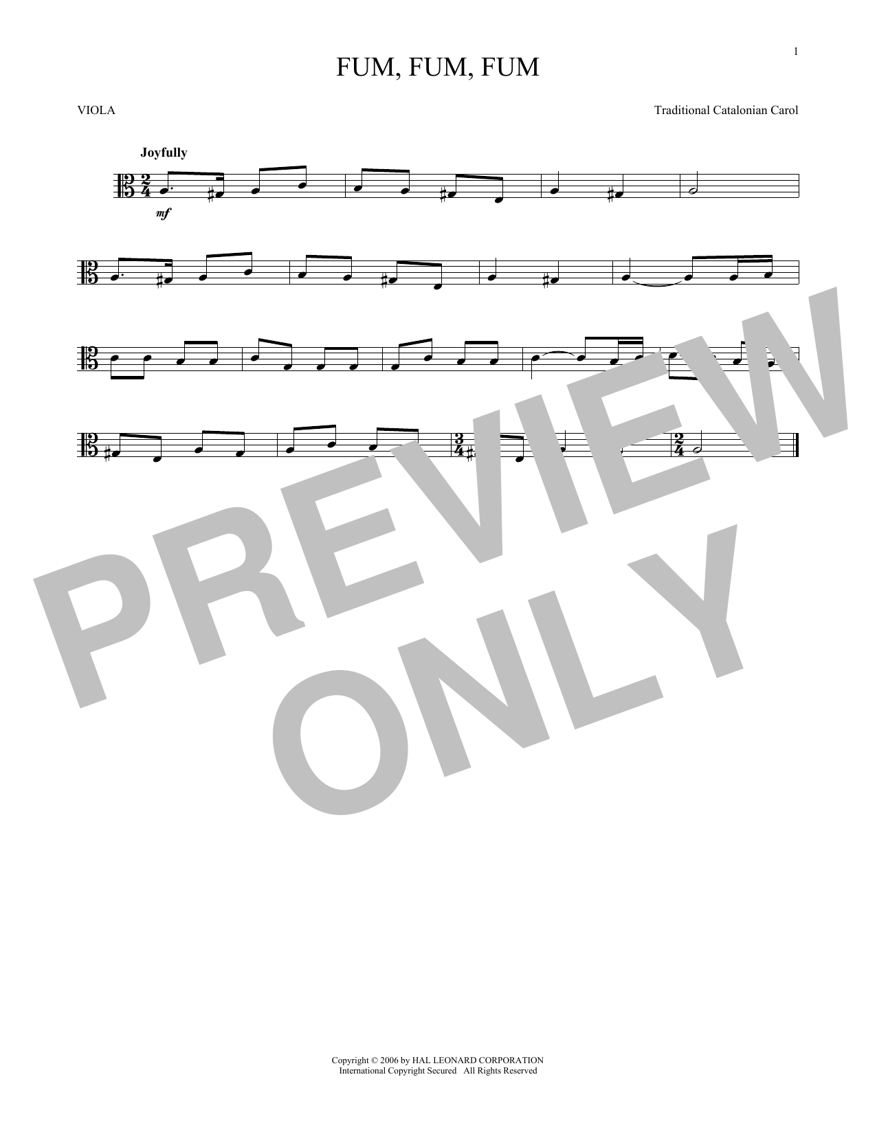 Product gallery: Page 1 of 1 Fum, Fum, Fum, Traditional Catalonian Carol