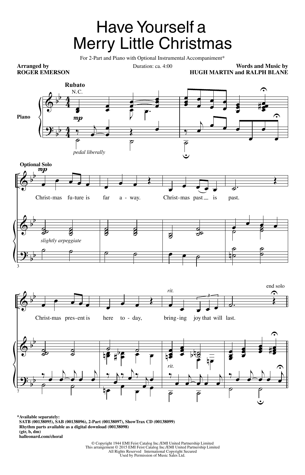 Produktbild zu: Have Yourself A Merry Little Christmas
