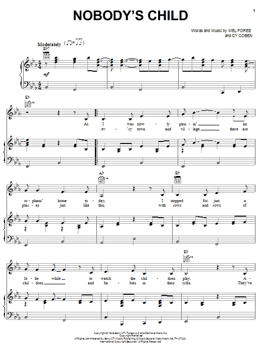 Product picture to: Nobody's Child