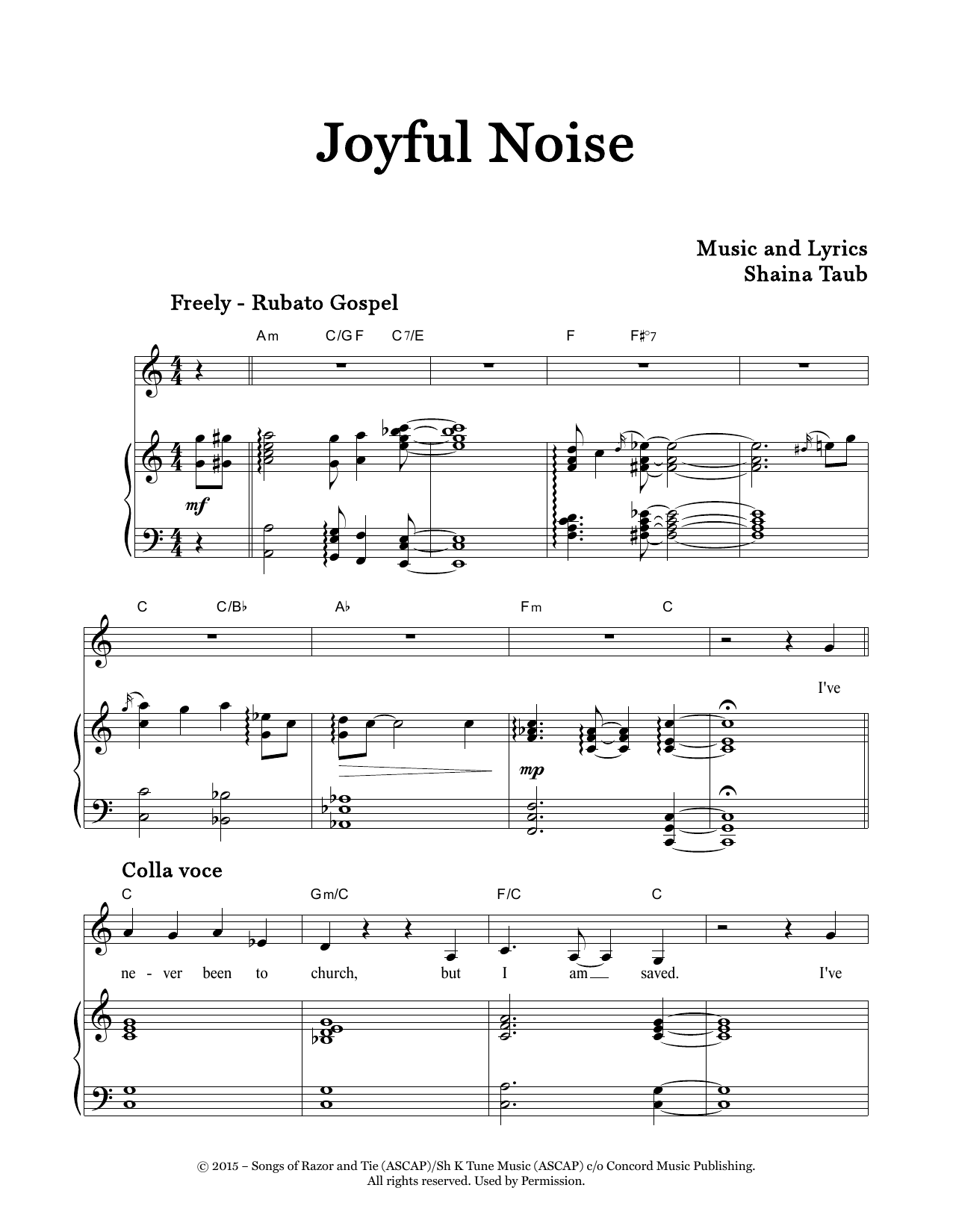 Produktbild zu: Joyful Noise