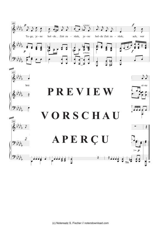 Product gallery: Page 4 of 4 Erster Verlust , , Piano and Voice