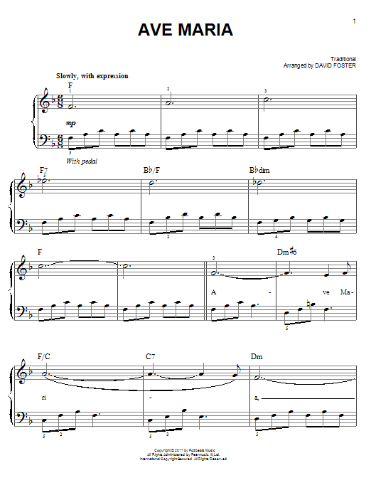 Product gallery: Page 1 of 1 Ave Maria, Michael Bublé