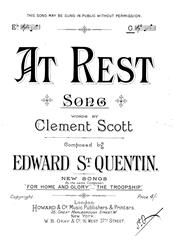 cover: At Rest, Edward St. Quentin