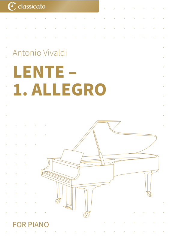 Produktbild zu: Lente - 1. Allegro - versimpelde versieAntonio Vivaldi