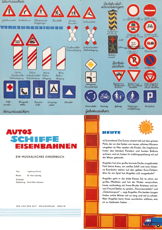 Product picture to: Autos - Schiffe - Eisenbahnen Ein musikalisches Bilderbuch (1974)