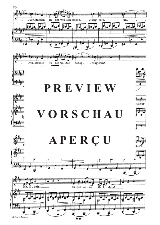 Product gallery: Page 4 of 5 Mein! D.795-11 (Die Schöne Müllerin), , Medium Voice and Piano
