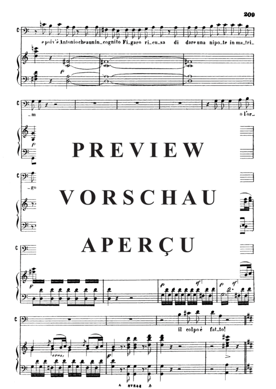 Product gallery: Page 3 of 9 Vedro mentr'io sospiro, , Bass/Baritone Solo and Piano