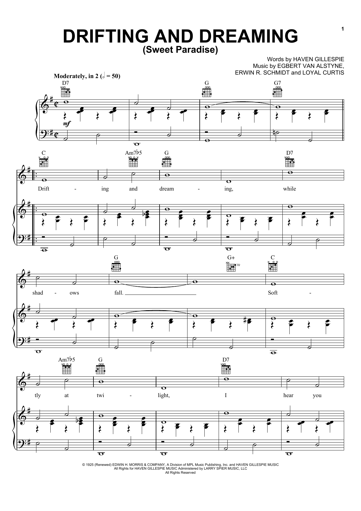 Produktbild zu: Drifting And Dreaming (Sweet Paradise)