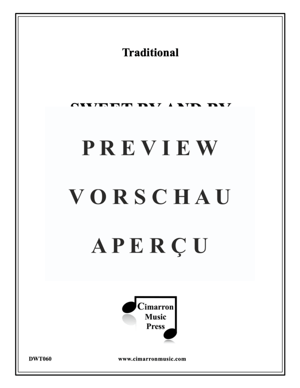 Produktgalerie: Seite 2 von 11 Sweet By and By, , Blechbläser Quintett