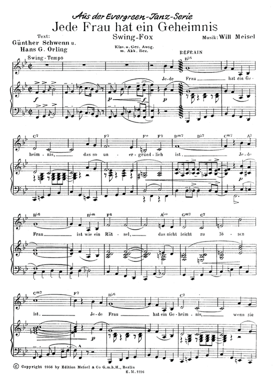 Produktbild zu: Jede Frau hat ein GeheimnisSwing Fox