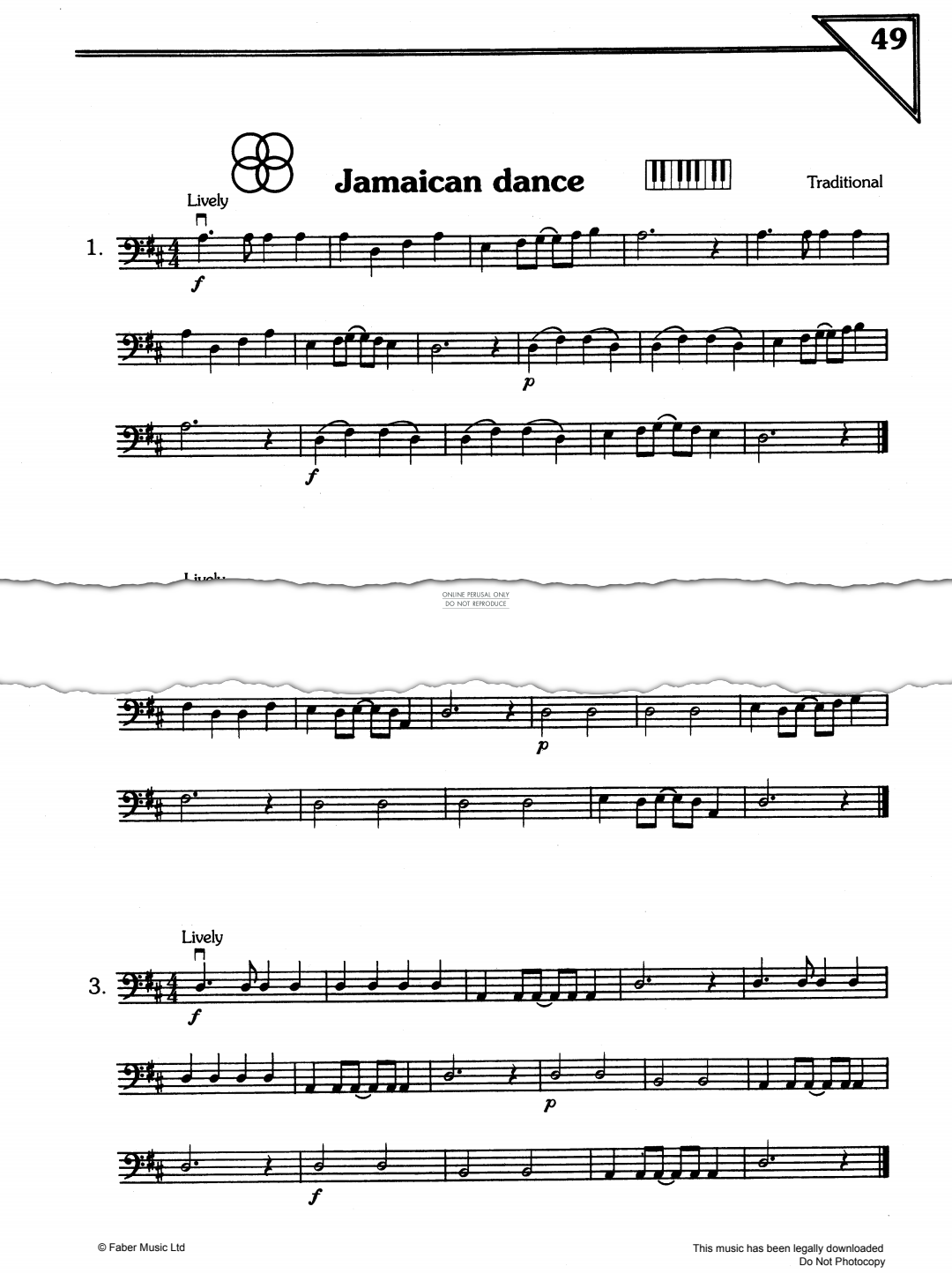 Produktgalerie: Seite 1 von 1 Jamaican Dance, Traditional, Kontrabass