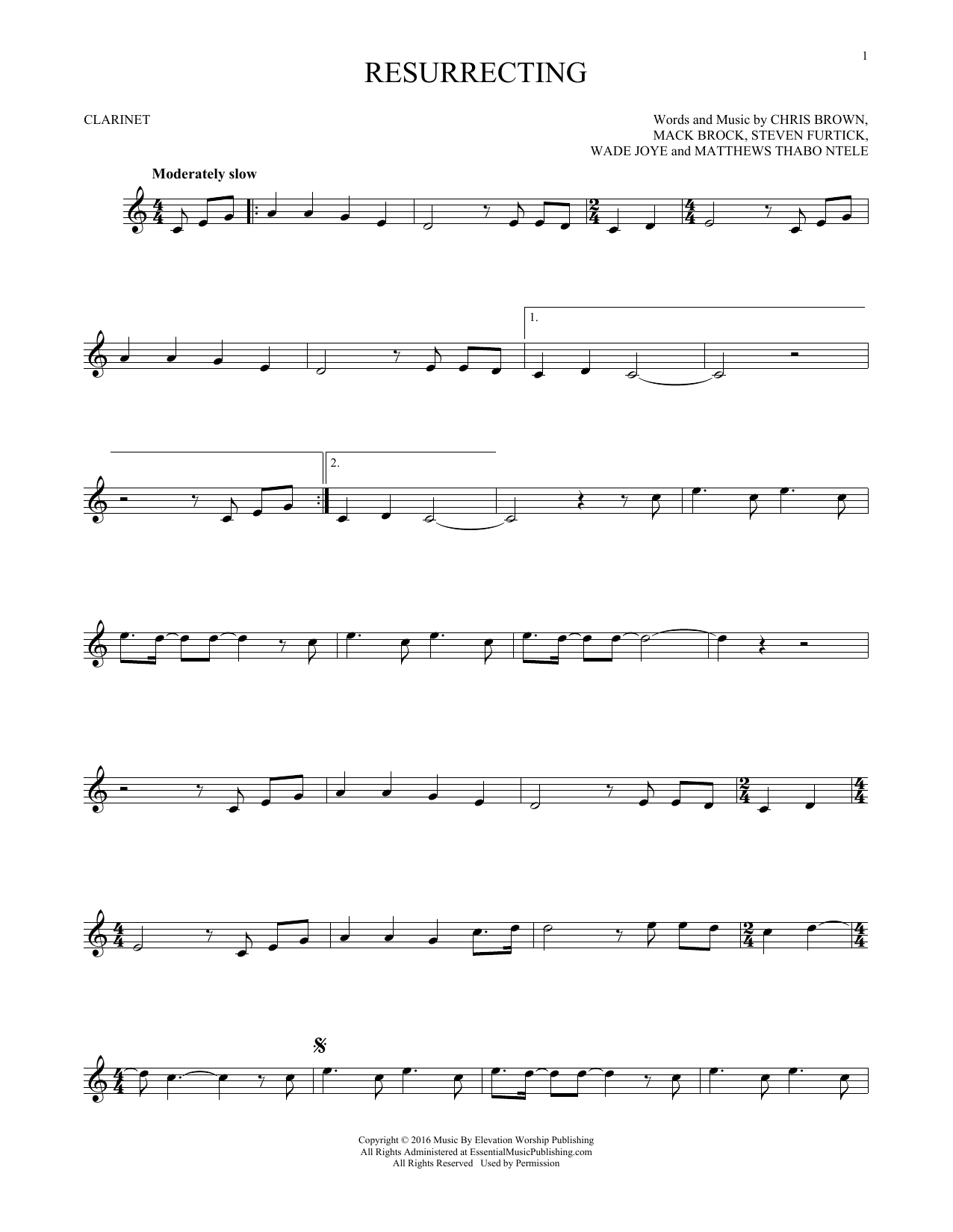 Product gallery: Page 1 of 1 Resurrecting, Elevation Worship