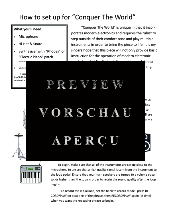 Product gallery: Page 5 of 8 Conquer the World, , (Tuba Solo Electronics)