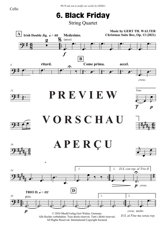 gallery: Black Friday , , (Streicher Quartett)