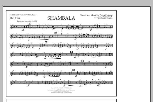 Produktgalerie: Seite 1 von 1 Shambala - Bb Horn, Jay Dawson, Ensemble