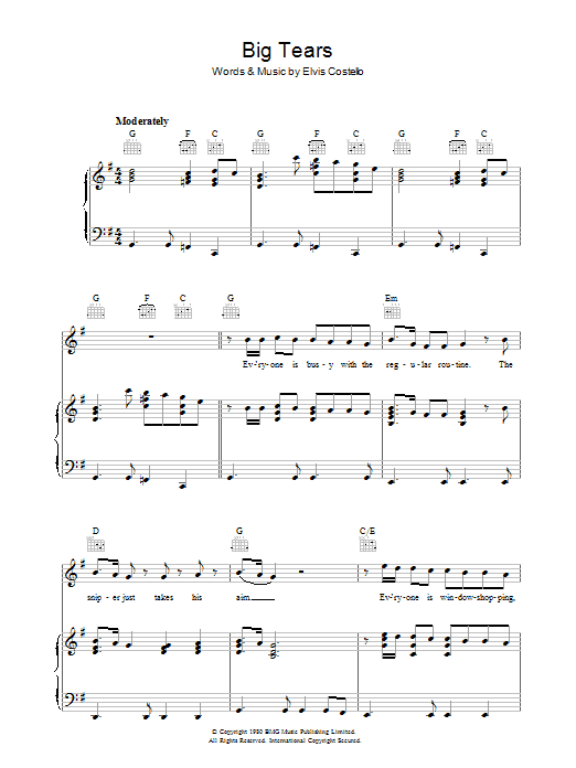Produktbild zu: Big Tears