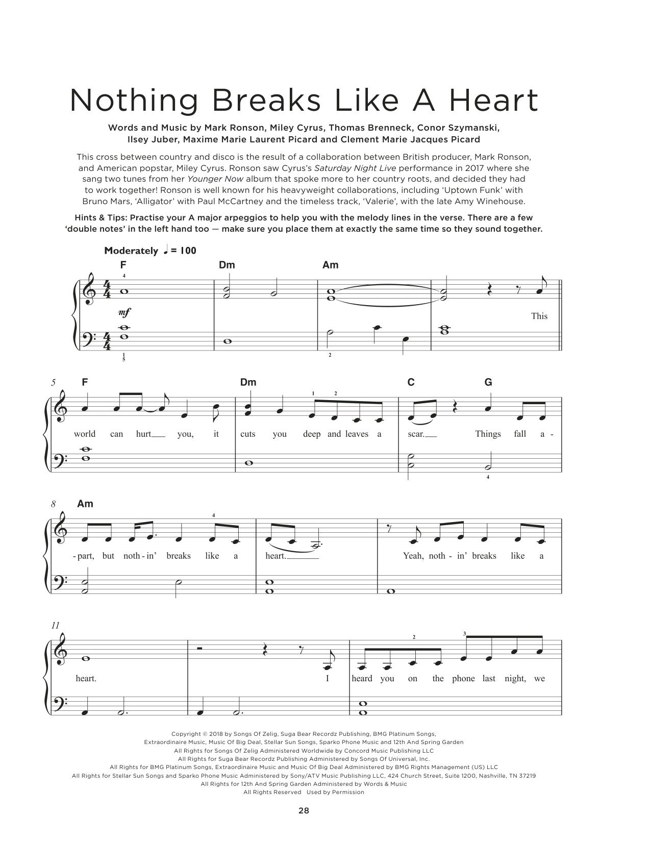 Produktbild zu: Nothing Breaks Like A Heart (feat. Miley Cyrus)