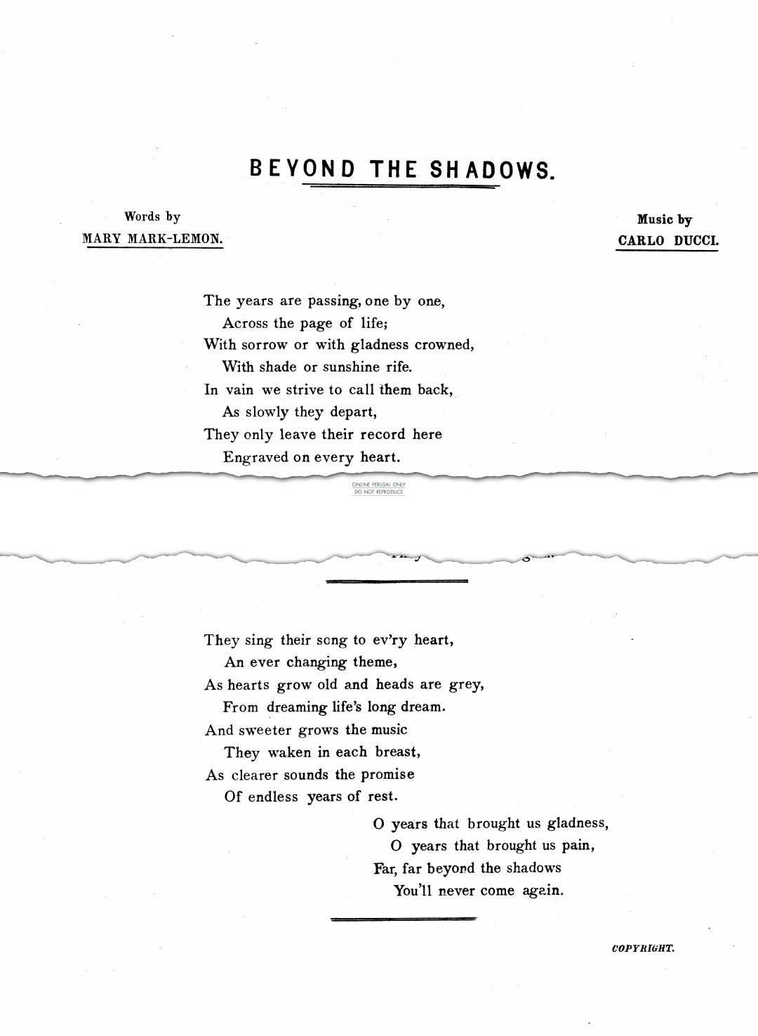 Produktgalerie: Seite 1 von 1 Beyond The Shadows, Carlo Ducci, Gesang, Klavier