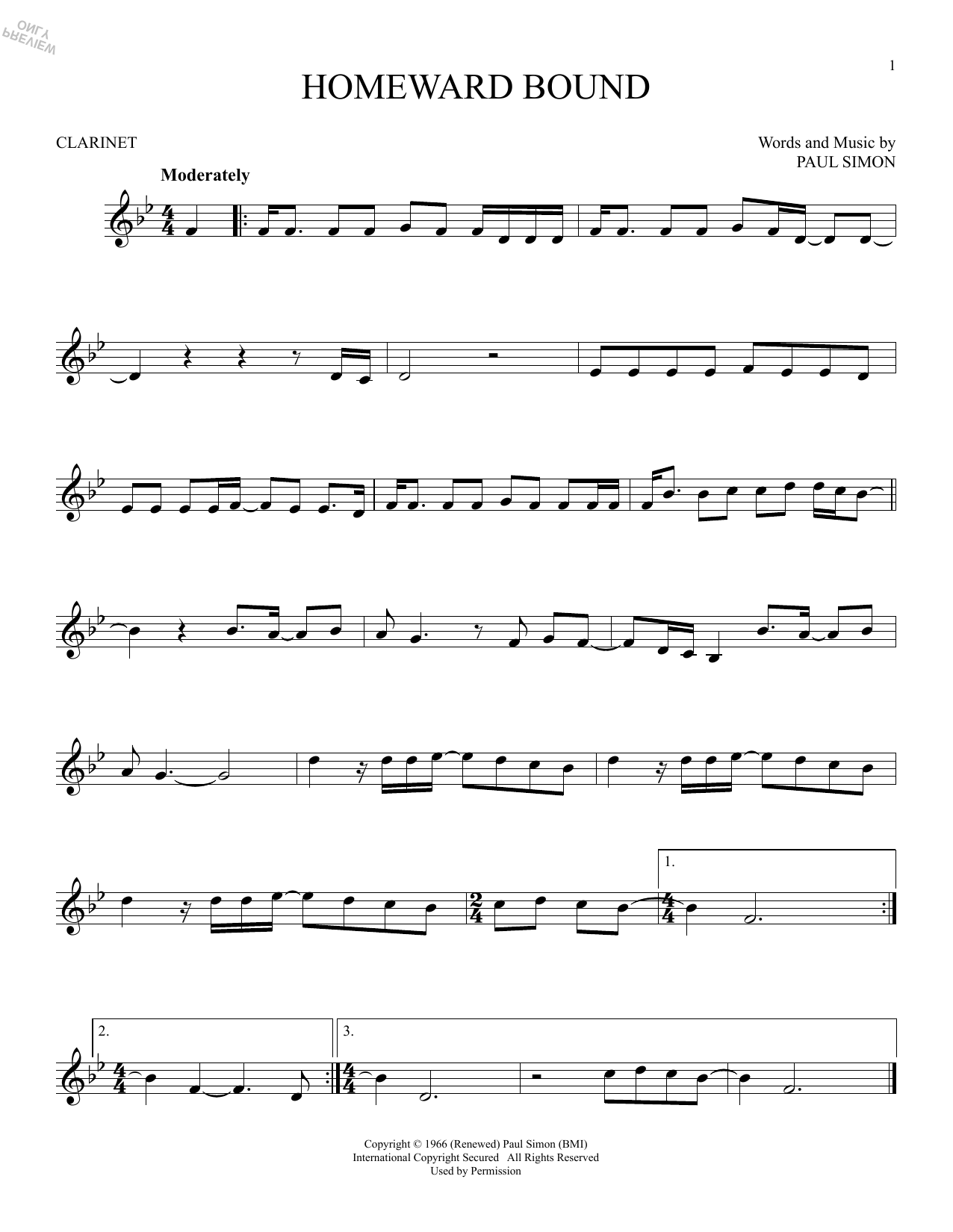 Product gallery: Page 1 of 1 Homeward Bound, Simon & Garfunkel