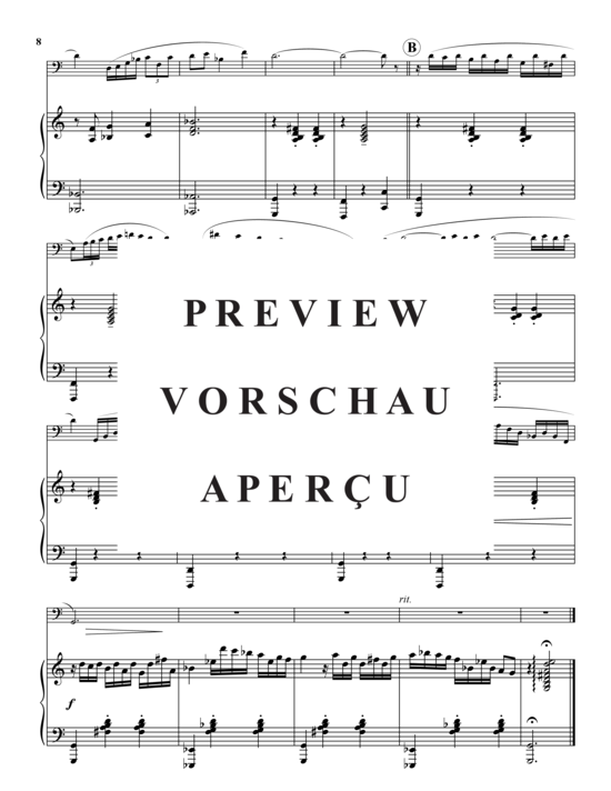 Product gallery: Page 9 of 16 Partita Nr. 3 , , (piano + bassoon)