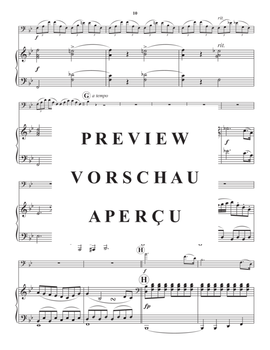 Product gallery: Page 12 of 21 Concertino No. 1 , , (trombone/euphonium + piano)