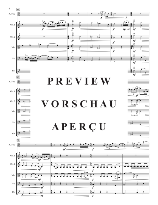 Produktgalerie: Seite 10 von 21 Concertino , , (Altposaune und Streichquintett)