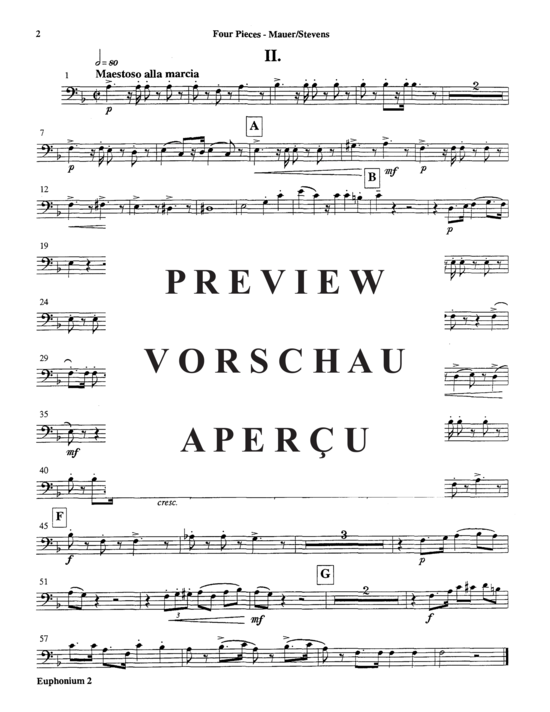 Product gallery: Page 16 of 21 Four Pieces , , (Tuba Quintet EETTT)