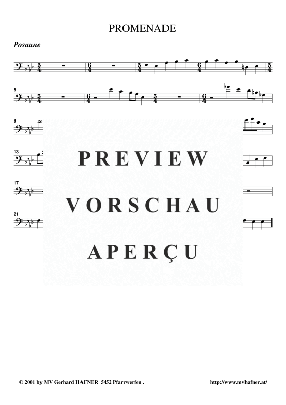 Produktgalerie: Seite 7 von 11 Promenade aus ´Bilder einer Ausstellung´, , (Blechbläser Quintett)