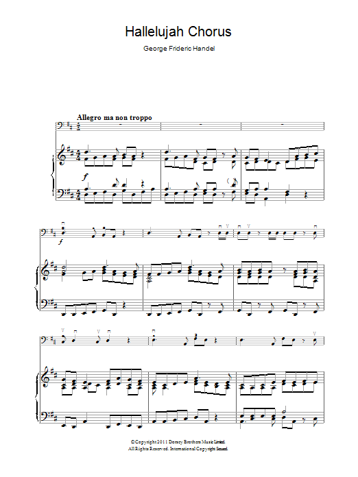 Produktbild zu: Hallelujah Chorus