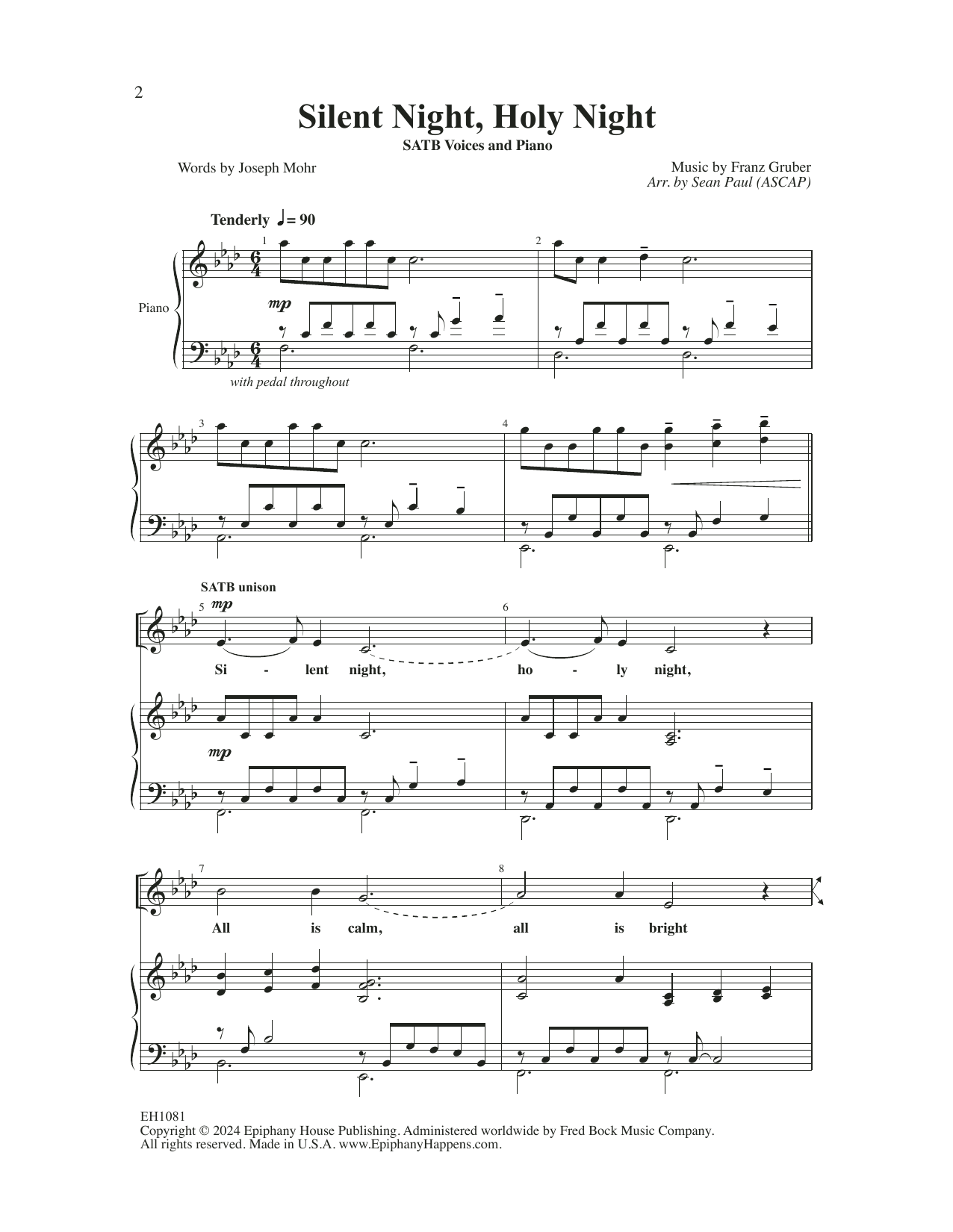Produktbild zu: Silent Night, Holy Night