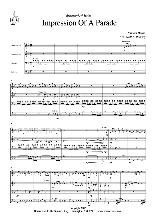 Produktbild zu: Impression of a ParadeSamuel Baron