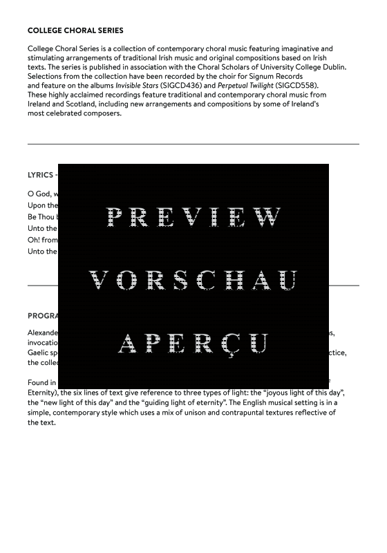 Produktgalerie: Seite 3 von 9 Celtic Invocation, , Gemischter Chor