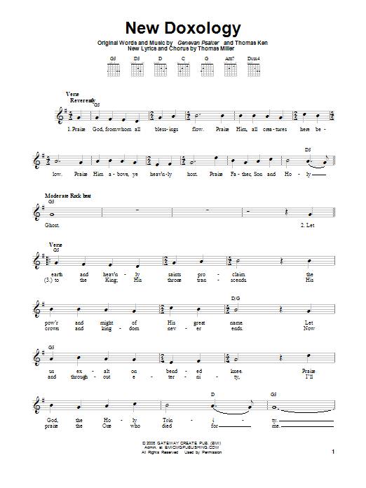 Produktbild zu: New Doxology
