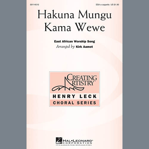 Produktbild zu: Hakuna Mungu Kama Wewe