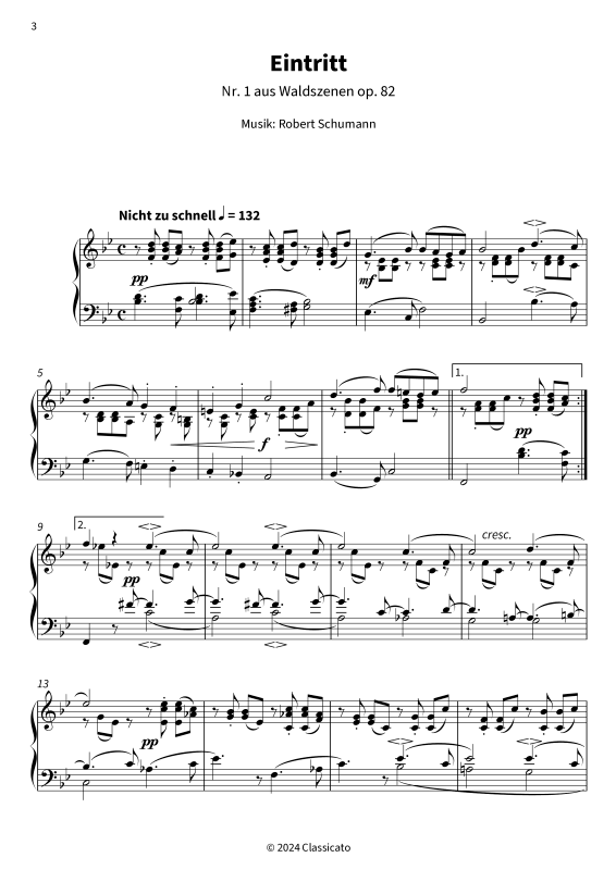 Product gallery: Page 1 of 11 Forest scenes op. 82, , Piano Solo