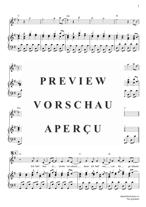 gallery: Nur geträumt, Nena, Klavier, Gesang & Akkorde